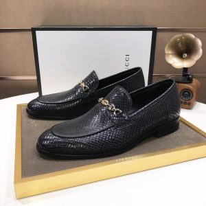 Gucci Black Yupoo Men shoes Top quality