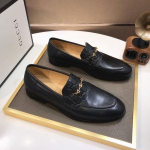 Gucci Black Yupoo Men shoes Top quality