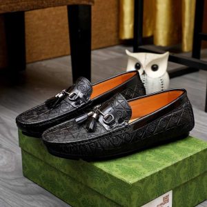 Gucci Black Yupoo Men shoes Top quality