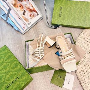 Gucci Beige Yupoo Men shoes Top quality