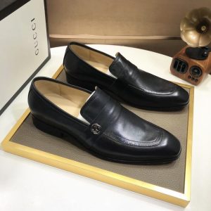 Gucci Black Yupoo Men shoes Top quality