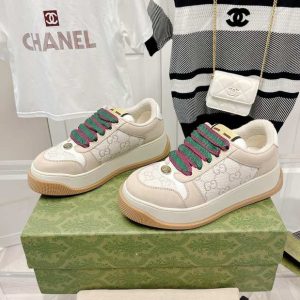 Gucci Beige Yupoo Men shoes Top quality