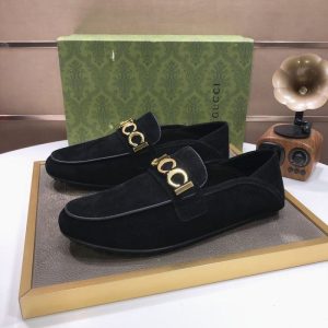 Gucci Black Yupoo Men shoes Top quality