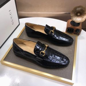 Gucci Black Yupoo Men shoes Top quality