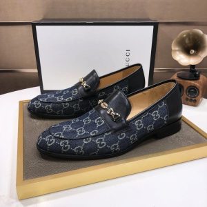 Gucci Navy Yupoo Men shoes Top quality