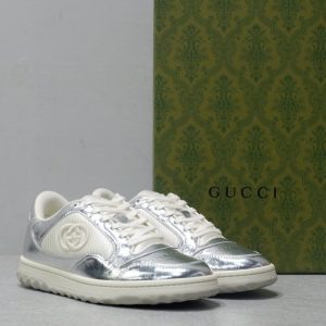 Gucci Grey Yupoo Men shoes Top quality