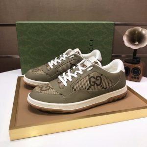 Gucci Tan Yupoo Men shoes Top quality
