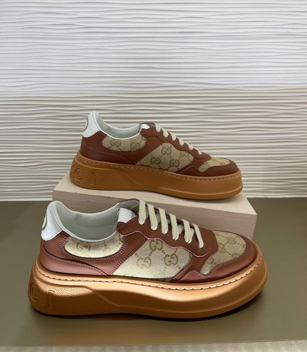 Gucci Brown Yupoo Men shoes Top quality