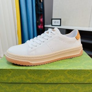 Gucci Beige Yupoo Men shoes Top quality