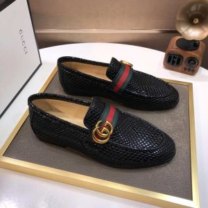 Gucci Black Yupoo Men shoes Top quality
