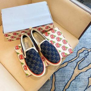 Gucci Tan Yupoo Men shoes Top quality