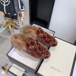 Gucci Burgundy Yupoo Men shoes Top quality