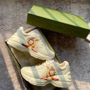 Gucci Grey Yupoo Men shoes Top quality