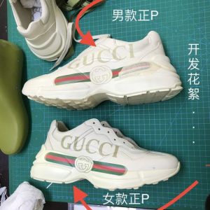 Gucci White Yupoo Men shoes Top quality
