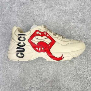 Gucci Beige Yupoo Men shoes Top quality