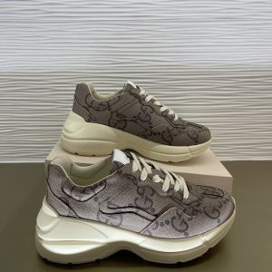 Gucci Brown Yupoo Men shoes Top quality