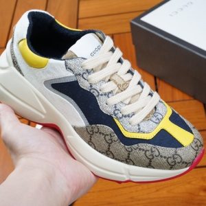 Gucci Grey Yupoo Men shoes Top quality