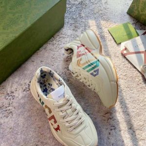 Gucci Grey Yupoo Men shoes Top quality