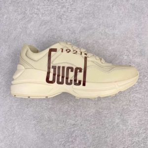Gucci Beige Yupoo Men shoes Top quality