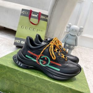 Gucci Black Yupoo Men shoes Top quality