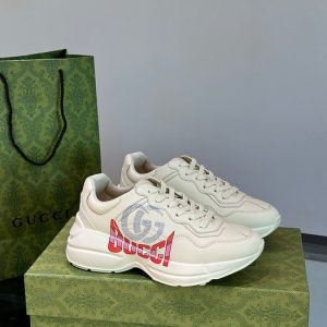 Gucci Grey Yupoo Men shoes Top quality