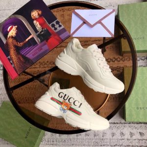 Gucci Brown Yupoo Men shoes Top quality