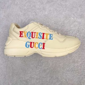 Gucci Grey Yupoo Men shoes Top quality