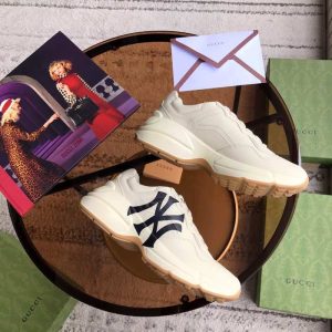 Gucci Tan Yupoo Men shoes Top quality