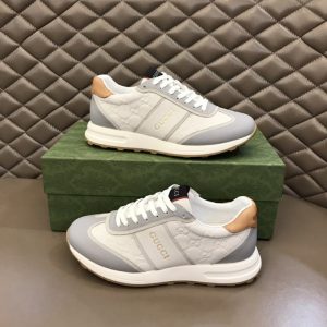 Gucci Grey Yupoo Men shoes Top quality