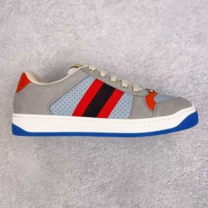 Gucci Grey Yupoo Men shoes Top quality