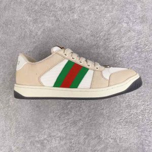 Gucci Tan Yupoo Men shoes Top quality