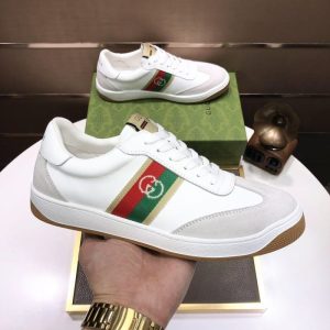 Gucci White Yupoo Men shoes Top quality