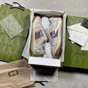 Gucci Beige Yupoo Men shoes Top quality