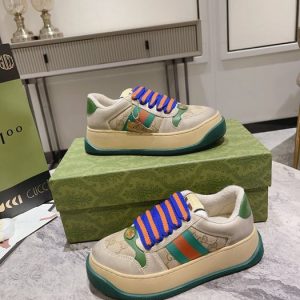 Gucci Grey Yupoo Men shoes Top quality