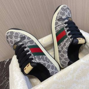 Gucci Grey Yupoo Men shoes Top quality