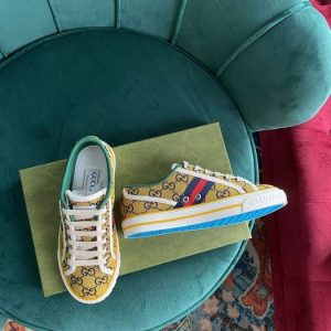 Gucci Tan Yupoo Men shoes Top quality