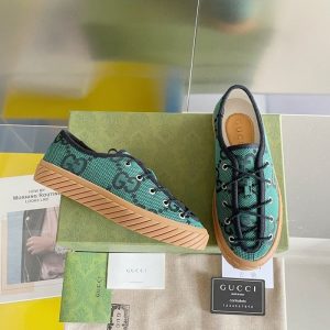Gucci Green Yupoo Men shoes Top quality