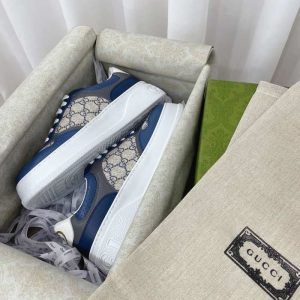 Gucci Blue Yupoo Men shoes Top quality