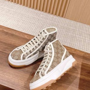 Gucci Tan Yupoo Men shoes Top quality