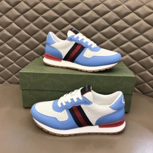 Gucci Blue Yupoo Men shoes Top quality