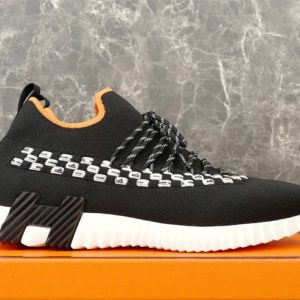 Hermes Black Yupoo Men shoes Top quality