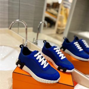 Hermes Blue Yupoo Men shoes Top quality