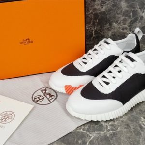 Hermes Black Yupoo Men shoes Top quality