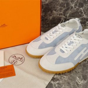 Hermes Blue Yupoo Men shoes Top quality