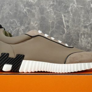 Hermes Grey Yupoo Men shoes Top quality