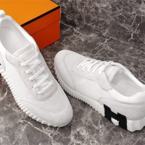 Hermes White Yupoo Men shoes Top quality