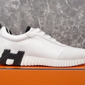 Hermes White Yupoo Men shoes Top quality