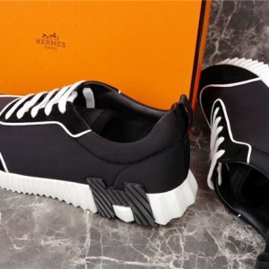 Hermes Black Yupoo Men shoes Top quality