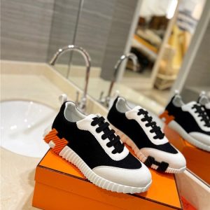 Hermes Black Yupoo Men shoes Top quality