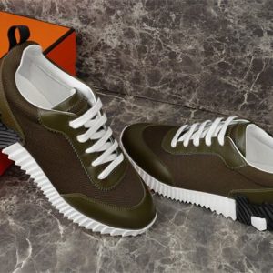 Hermes Green Yupoo Men shoes Top quality